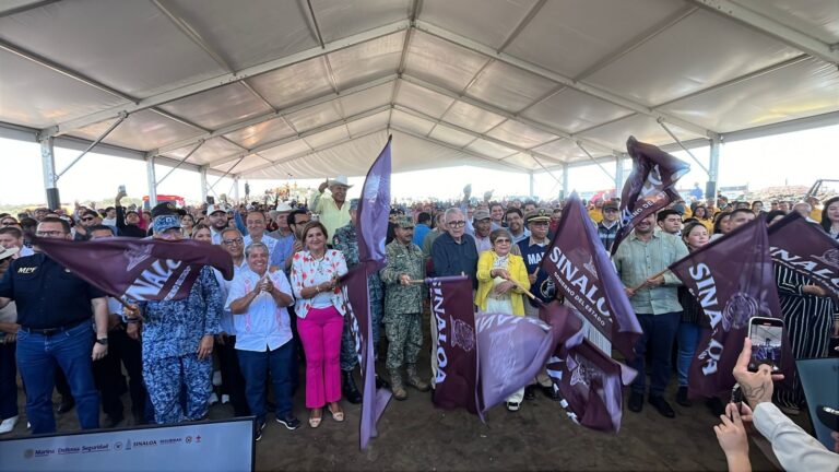 Desde Bellavista, Guasave, Sinaloa, Rubén Rocha da banderazo al operativo estatal de Semana Santa 2026 Banderazon oeprativo Semana Santa 2026