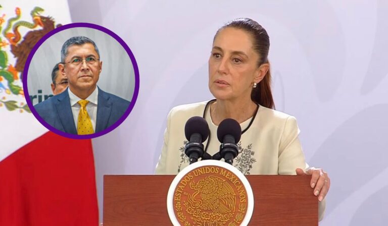 Claudia Sheinbaum habla de salida de Oscar Rentería Shazarino
