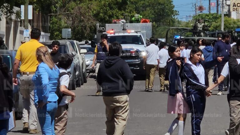 Evacuan secundaria por fuga de gas en Culiacán