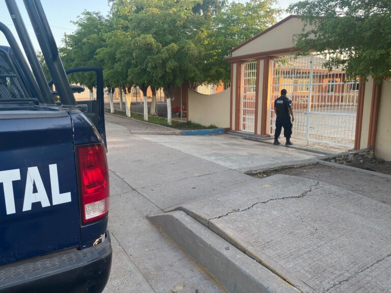 Operativo Escuela Segura en Sinaloa