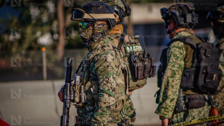 Reportan enfrentamiento entre grupos armados y autoridades en Dautillos , Navolato Persona de la Marina en Sinaloa