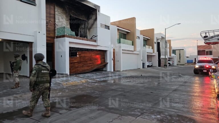 Revientan e incendian residencia en Portalegre de Culiacán Revientan vivienda en Portalegre States III