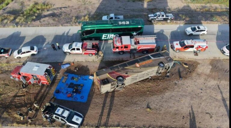 Accidente camión Tufesa en Sonora