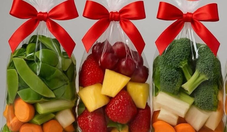 Bolsas de fruta para Día del Niño