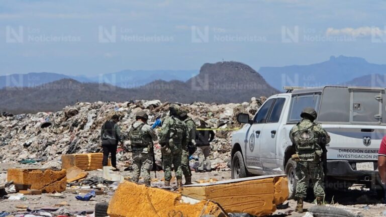 Encuentran cuerpos en el basuron de Culiacán