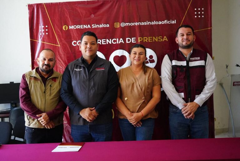 Morena comite en Sinaloa
