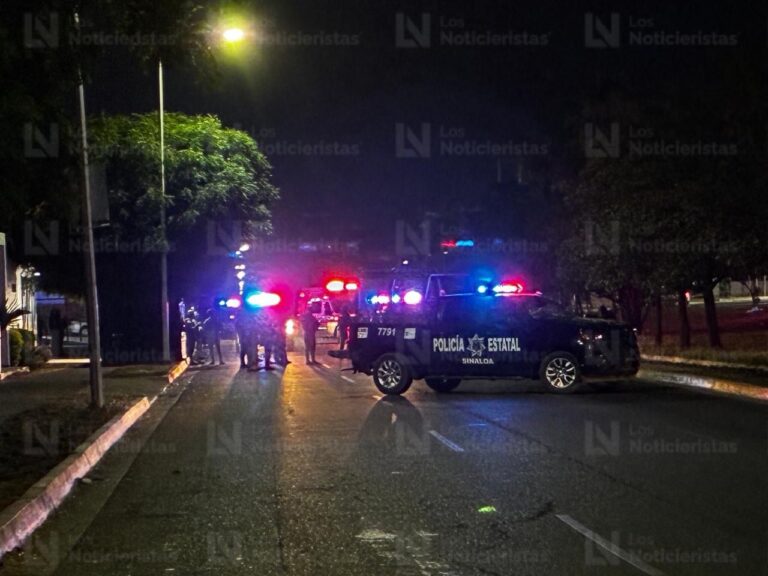 Persecución en Villas del Río en Culiacán