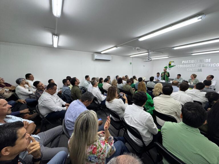 Partido Verde ofrece capacitación en Sinaloa