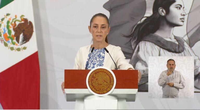 Claudia Sheinbaum en su conferencia mañanera habla del tema Sinaloa