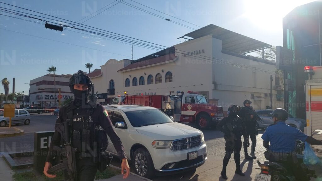 Se registra incendio en restaurante V de Vaca en Los Mochis