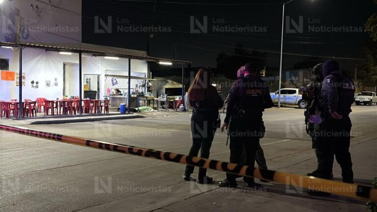 Dueño de una taquería es ejecutado a balazos en su negocio en el sector Pemex de Culiacán