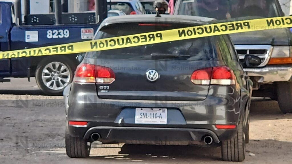 Ejecutan a dos hombres a bordo de un vehículo en El Palmito de Culiacán, Sinaloa