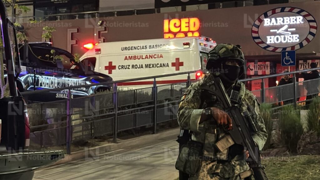 Atacan a balazos a un hombre al interior de una plaza de Valle Alto en Culiacán