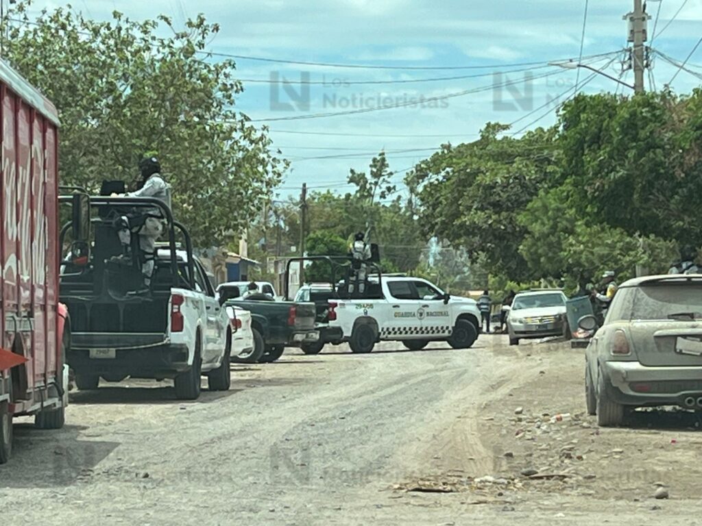 Aseguran dos vehículos durante operativo de la SSPC y Guardia Nacional en Lomas del Mar de Guasave, Sinaloa