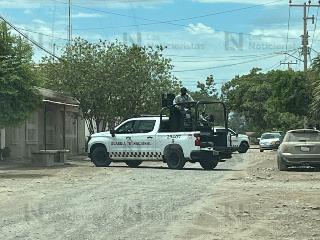Aseguran dos vehículos durante operativo de la SSPC y Guardia Nacional en Lomas del Mar de Guasave, Sinaloa