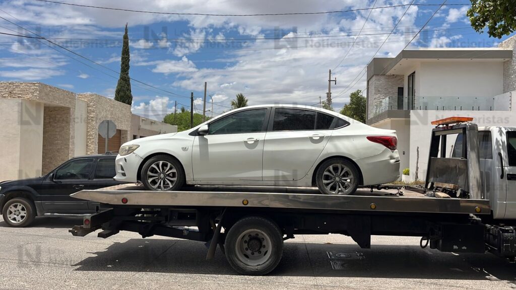 Aseguran dos vehículos durante operativo de la SSPC y Guardia Nacional en Lomas del Mar de Guasave, Sinaloa