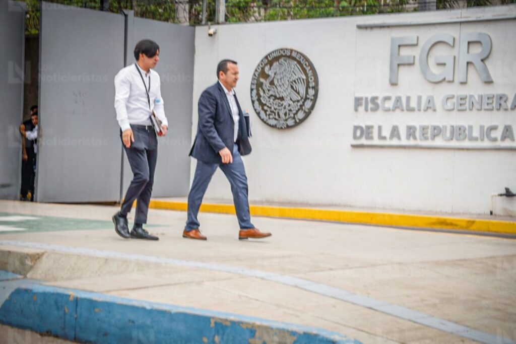 Se presenta Dámaso Castro Zaavedra a declarar ante FGR tras acusaciones de EU de nexos con el ‘narco’