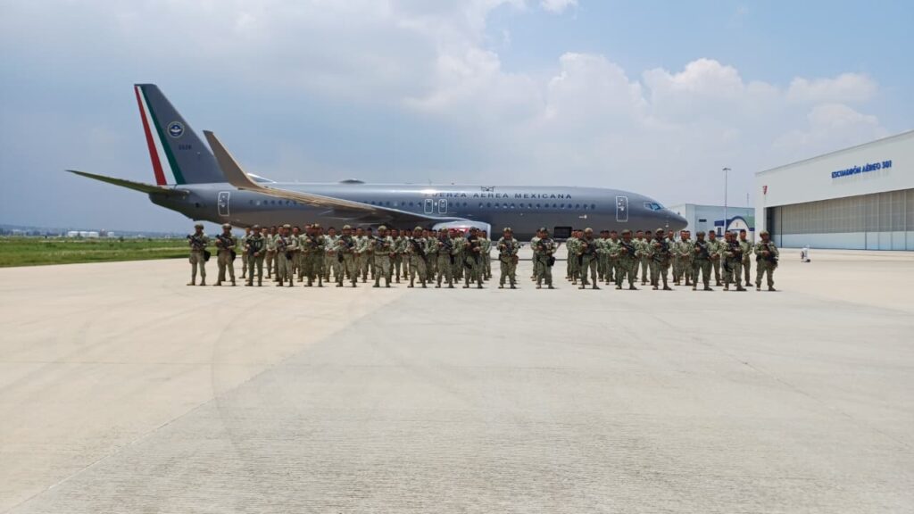 Arriban 900 elementos del Cuerpo de Fuerzas Especiales del Ejército Mexicano a Culiacán, Sinaloa