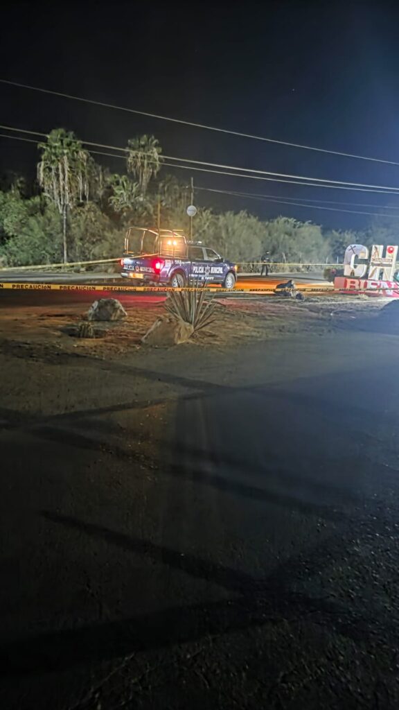 Ejecutado a balazos localizan a un hombre en las letras de Charay, El Fuerte, Sinaloa