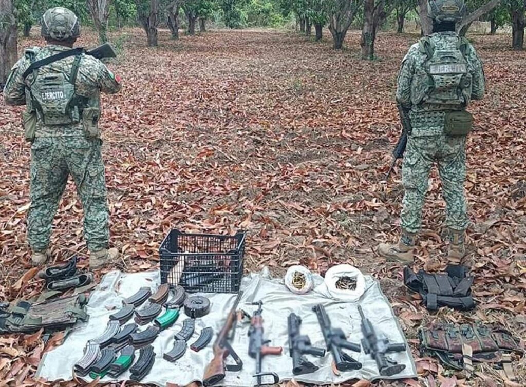 Dos extranjeros y un menor, entre los 7 sicarios detenidos en Mazatlán y Rosario, en Sinaloa