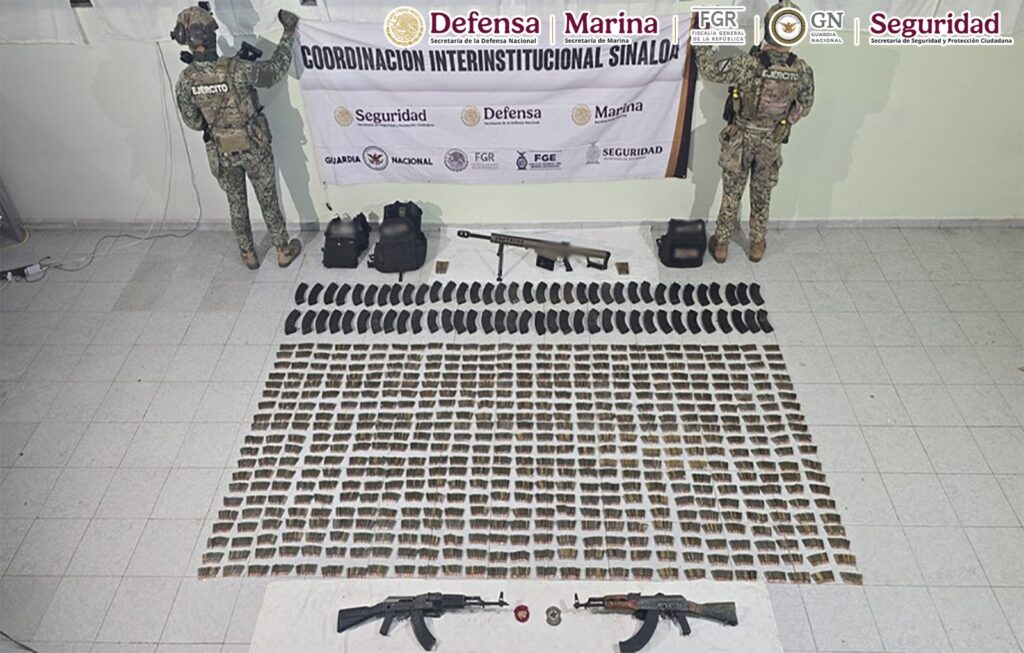 Dos extranjeros y un menor, entre los 7 sicarios detenidos en Mazatlán y Rosario, en Sinaloa