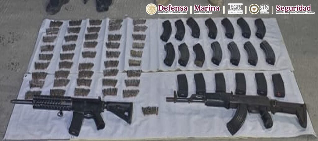 Dos extranjeros y un menor, entre los 7 sicarios detenidos en Mazatlán y Rosario, en Sinaloa
