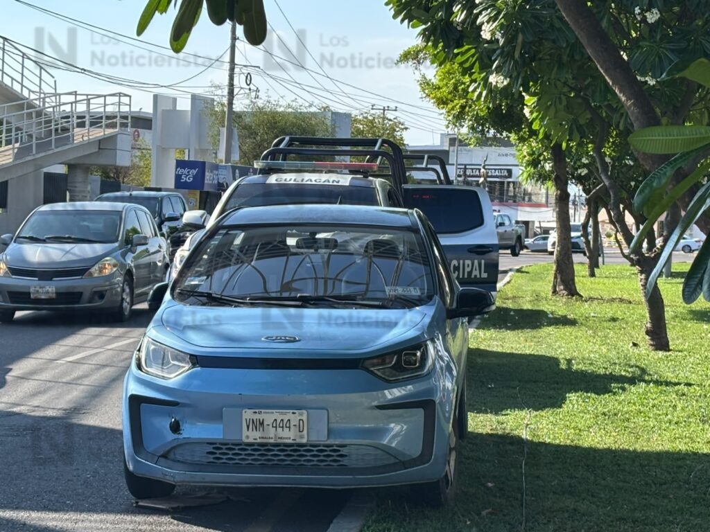 Privan de la libertad al conductor de un vehículo eléctrico frente al Tec de Culiacán