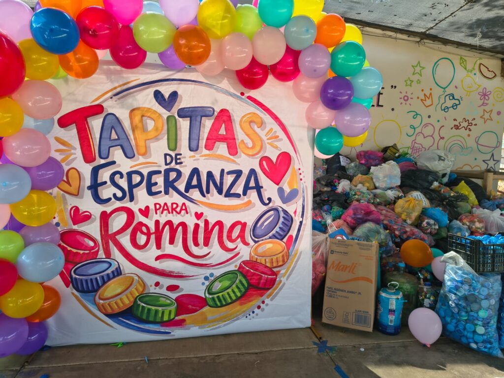 Se unen por Romina: jardín de niños en Mazatlán, Sinaloa, reúne toneladas de tapas para apoyar a menor con cáncer