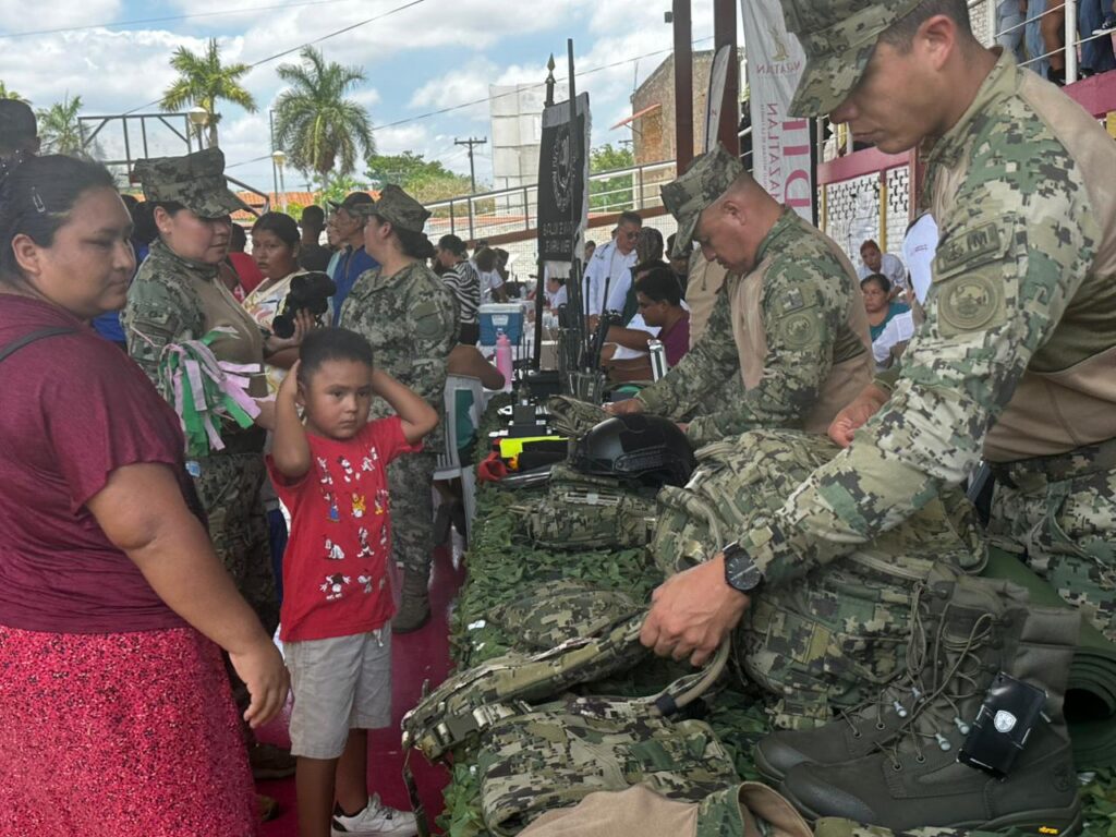 Ángel, el niño de Villa Unión, Mazatlán, Sinaloa, que sueña con ser soldado y conmovió a militares durante Jornada de Paz