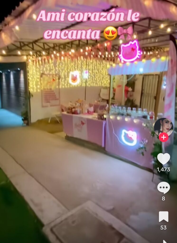 MiaKitty Snacks, el paraíso rosa en Culiacán donde puedes disfrutar de un antojito con temática de Hello Kitty