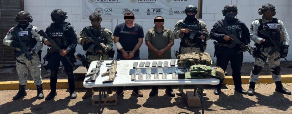 Confirma el gobierno federal detención del ‘Güero Pink’ y exjefe policiaco en Escuinapa, Sinaloa; esto les aseguraron