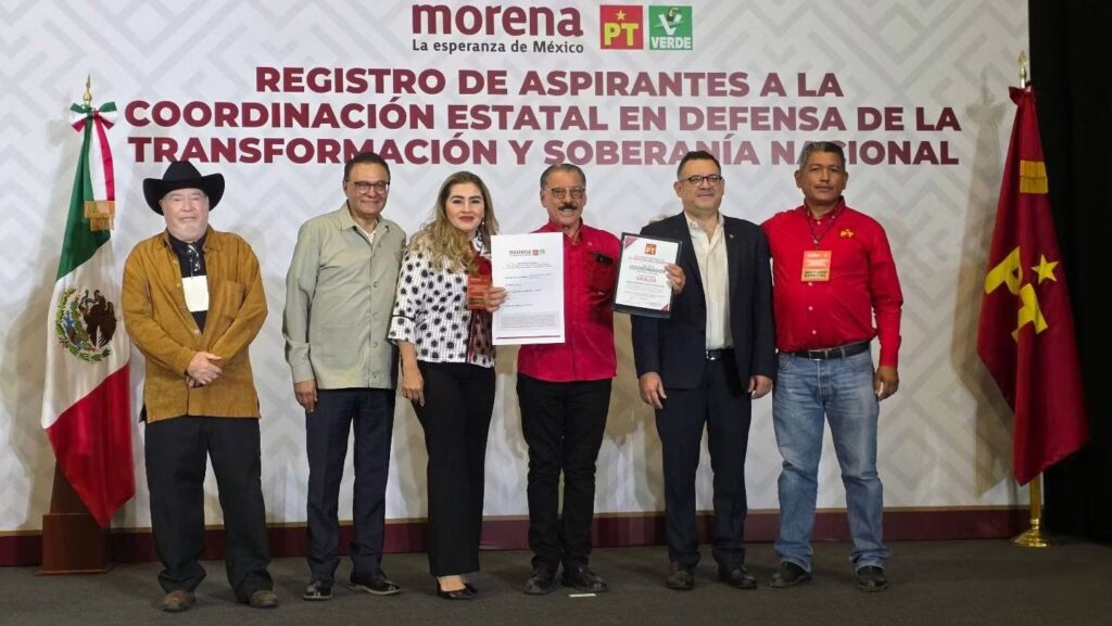 ‘El PT es la 4T’, Fernando García también se registra por Sinaloa en la alianza con Morena