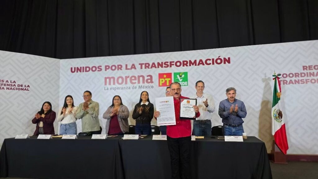 ‘El PT es la 4T’, Fernando García también se registra por Sinaloa en la alianza con Morena
