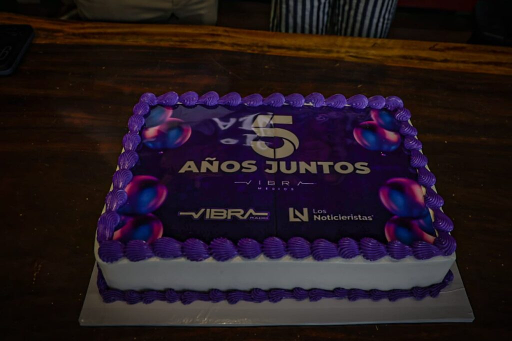 “Siempre tuve la meta de los primeros 5 años”: Luis Alberto Díaz celebra el aniversario de Vibra Medios y Los Noticieristas informando a Sinaloa