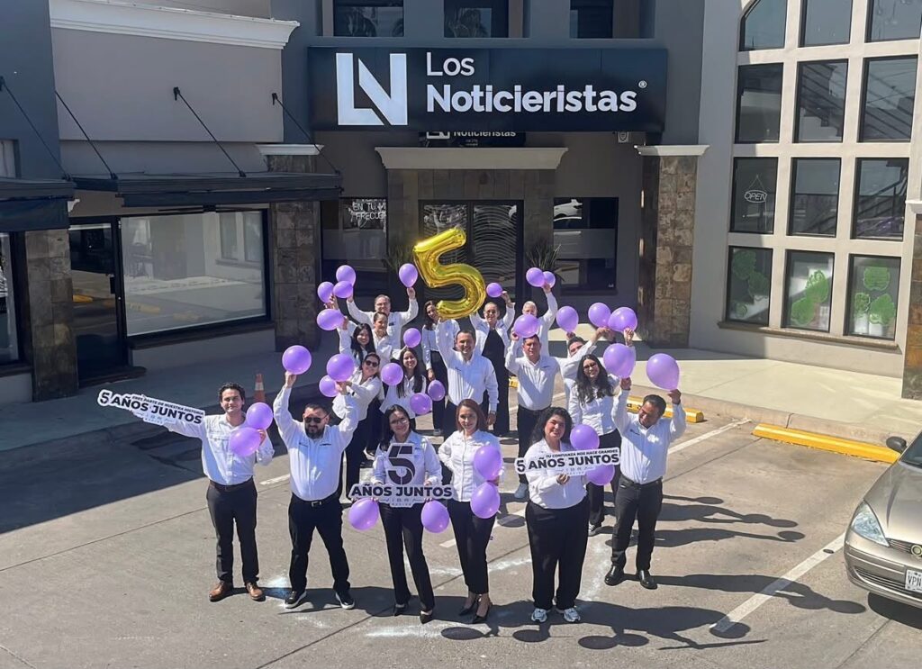 “Siempre tuve la meta de los primeros 5 años”: Luis Alberto Díaz celebra el aniversario de Vibra Medios y Los Noticieristas informando a Sinaloa