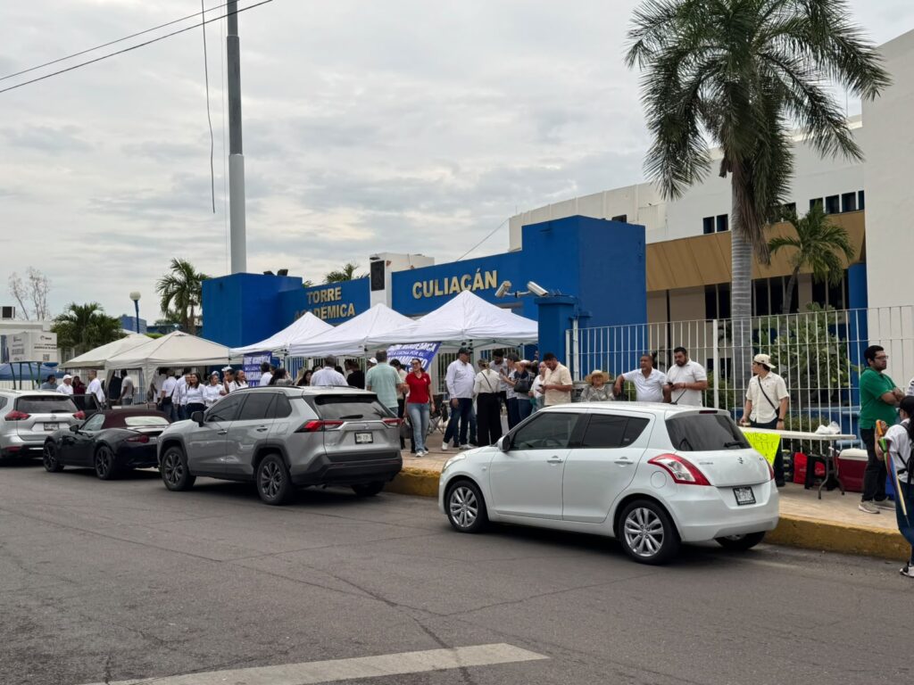 ¡Inicia paro de labores indefinido en la UAS!; Sindicalizados exigen a la Federación liberación de recursos para el pago de sus prestaciones