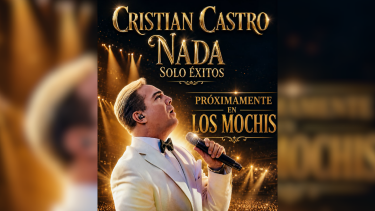 Anuncian concierto de Cristian Castro en Los Mochis, Sinaloa, en fecha aún por anunciar Cristian Castro Los Mochis