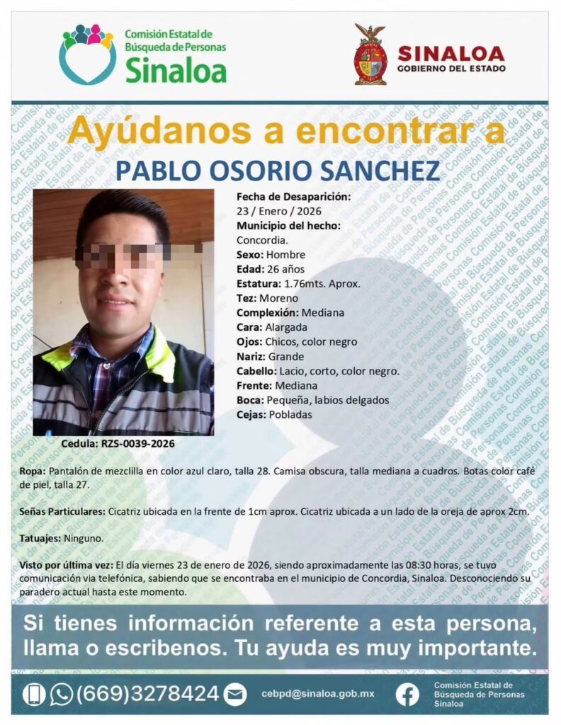Hallan al décimo minero desaparecido en Concordia, Sinaloa; identifican restos de Pablo Osorio, su familia exige justicia