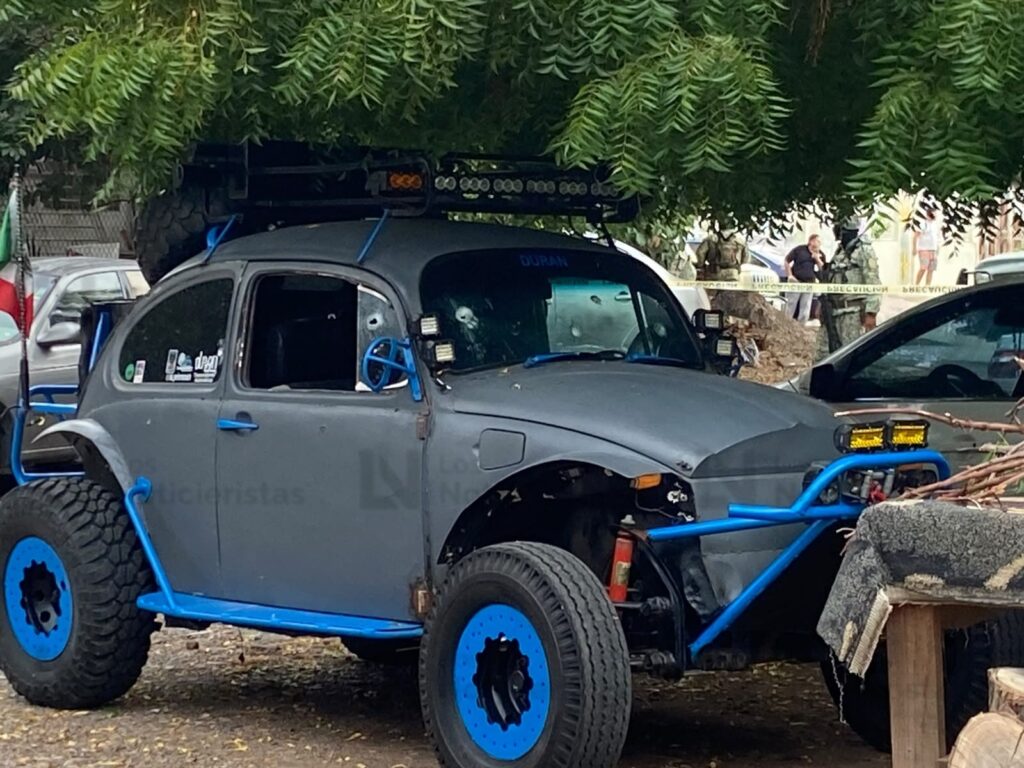 Ataque armado deja un hombre herido y dos vehículos baleados en la colonia Salvador Alvarado de Culiacán