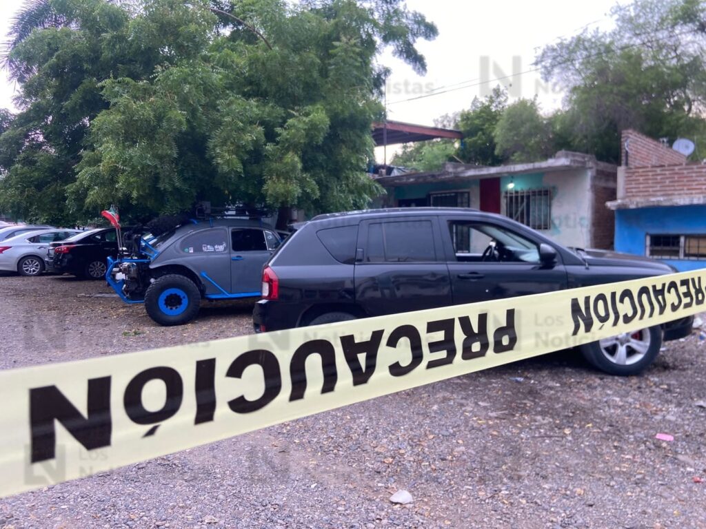 Ataque armado deja un hombre herido y dos vehículos baleados en la colonia Salvador Alvarado de Culiacán