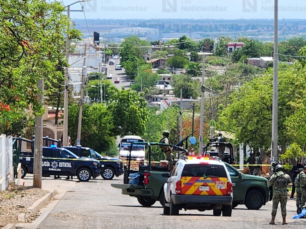 Motociclista es ejecutado a balazos frente a primaria y a metros de una iglesia en la colonia Independencia de Culiacán, Sinaloa