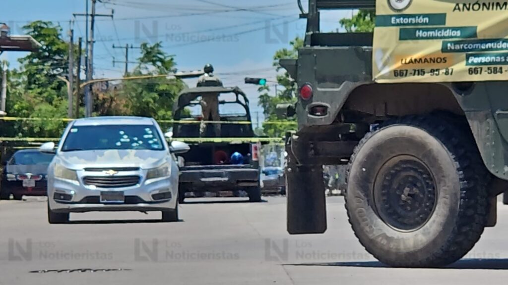 Con ráfagas de arma larga ejecutan a un hombre en la Lombardo Toledano de Culiacán, Sinaloa