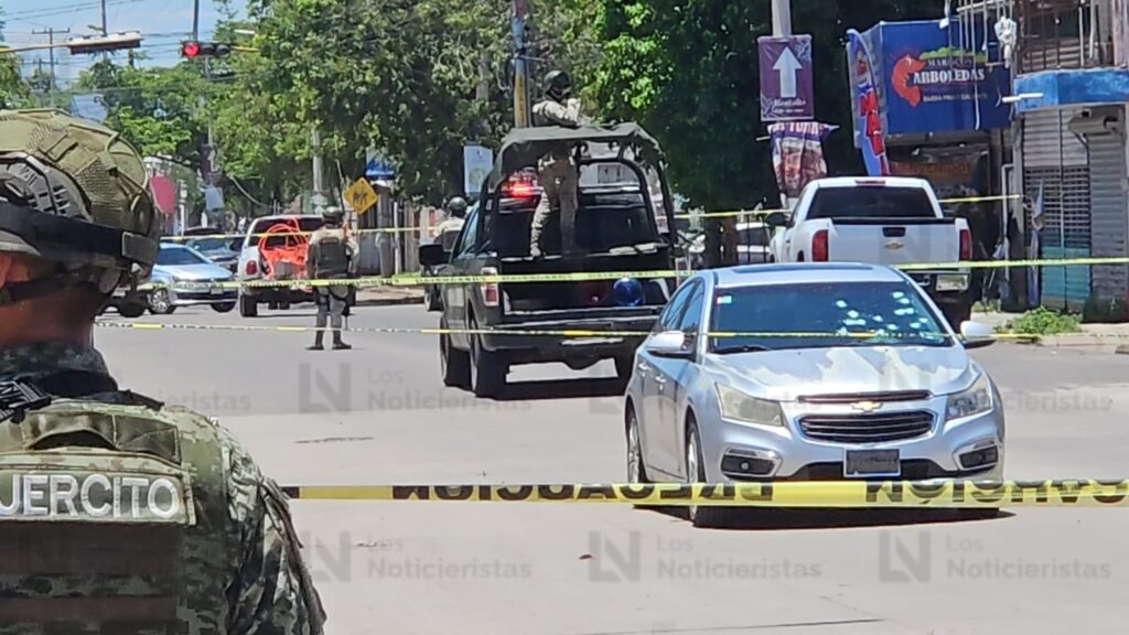 Con ráfagas de arma larga ejecutan a un hombre en la Lombardo Toledano de Culiacán, Sinaloa