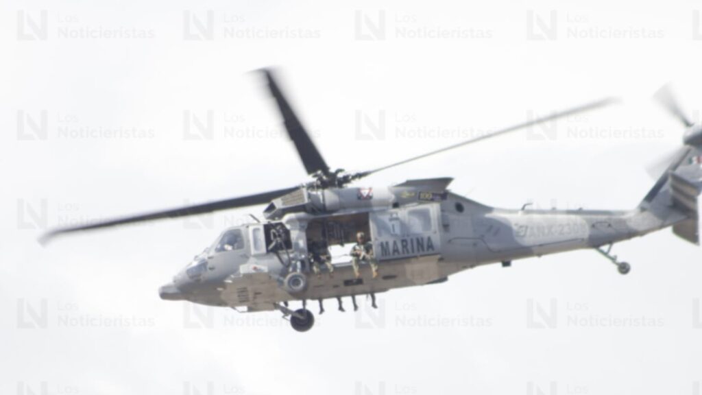 Llegan helicópteros de refuerzo: Se registra fuerte enfrentamiento entre Marina y delincuentes en Culiacán