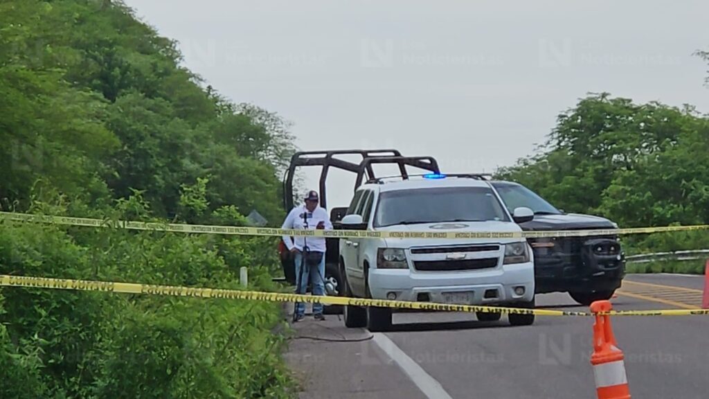 Ejecutado y esposado encuentran a un hombre cerca de La Campana, al norte de Culiacán, Sinaloa