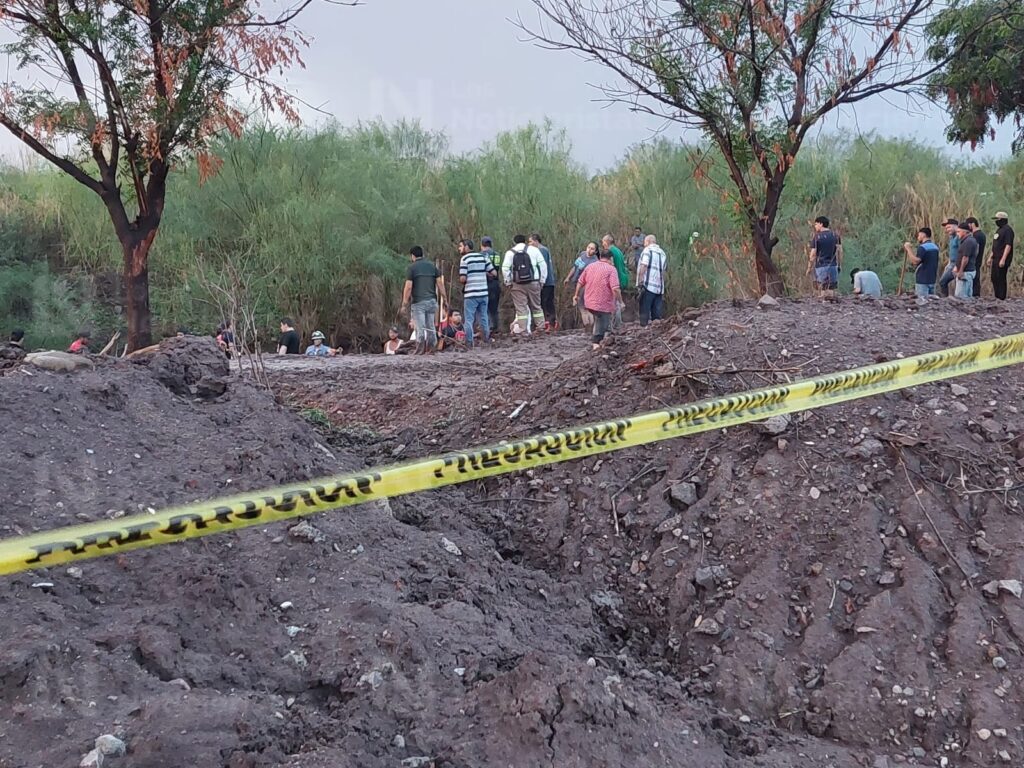 Tragedia en Guamúchil: tres menores pierden la vida tras colapsar una barda junto al arroyo El Zopilote