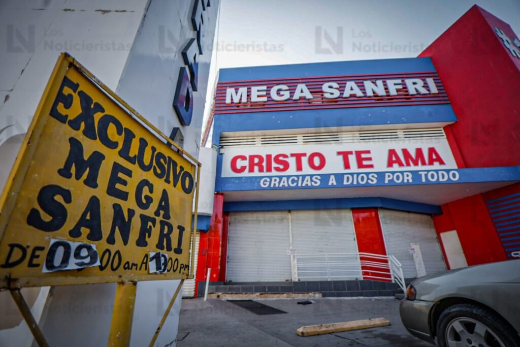 FGR asegura la tienda de importaciones Mega Sanfri en Culiacán, Sinaloa