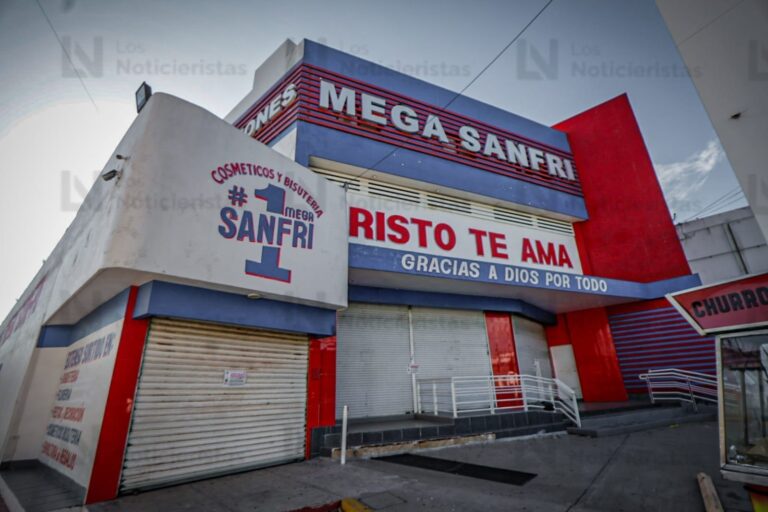 FGR asegura la tienda de importaciones Mega Sanfri en Culiacán, Sinaloa