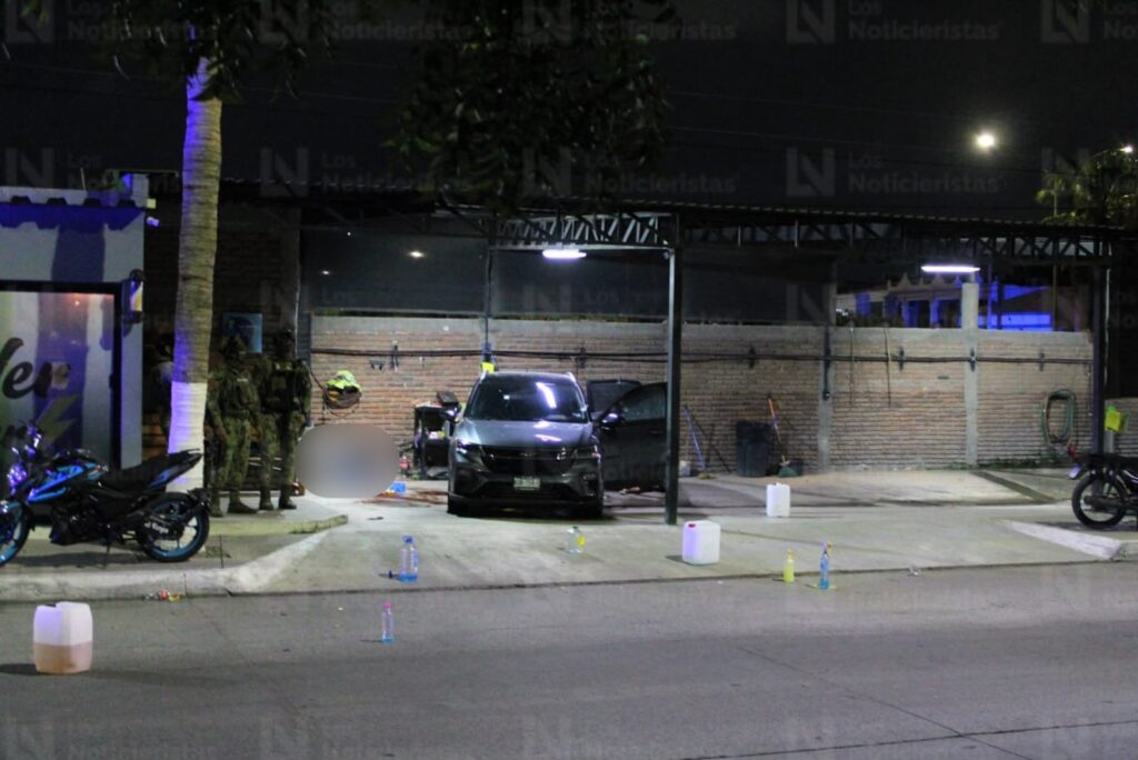 Ejecutan a dos trabajadores durante ataque armado en un autolavado en Mazatlán, Sinaloa; dos más resultan heridos