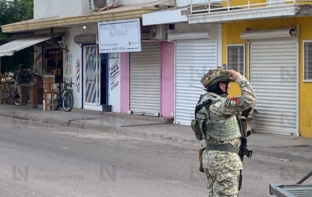 Ejecutan a balazos a una mujer estilista adentro de una barbería en la colonia Esthela Ortiz de Culiacán, Sinaloa